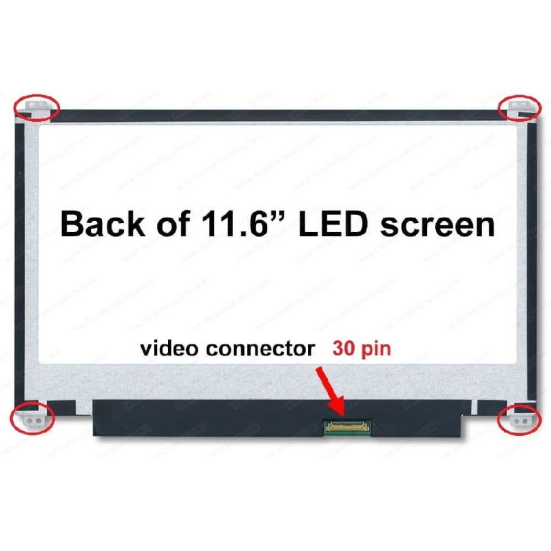 Pantalla Táctil LCD Para ASUS Expertbook BR1100 - 11.6 Pulgadas, 1366x768, 30 Pines, Con Marco Incluido