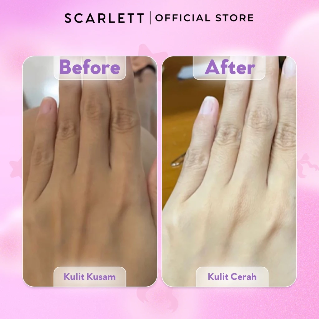 Scarlett Fragrance Serum Brightening Body 170ml Velvet Rouge dan Purple Kiss