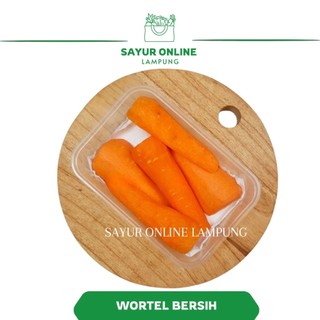 Prep Wortel bersih