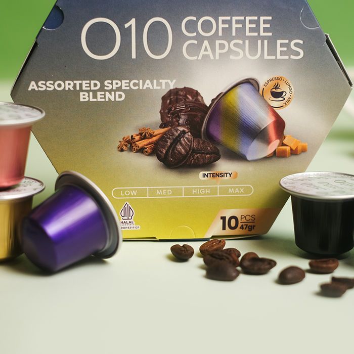 Jual Kopi Kapsul - O10 Assorted Specialty Blend Coffee Capsule | Kapsul ...
