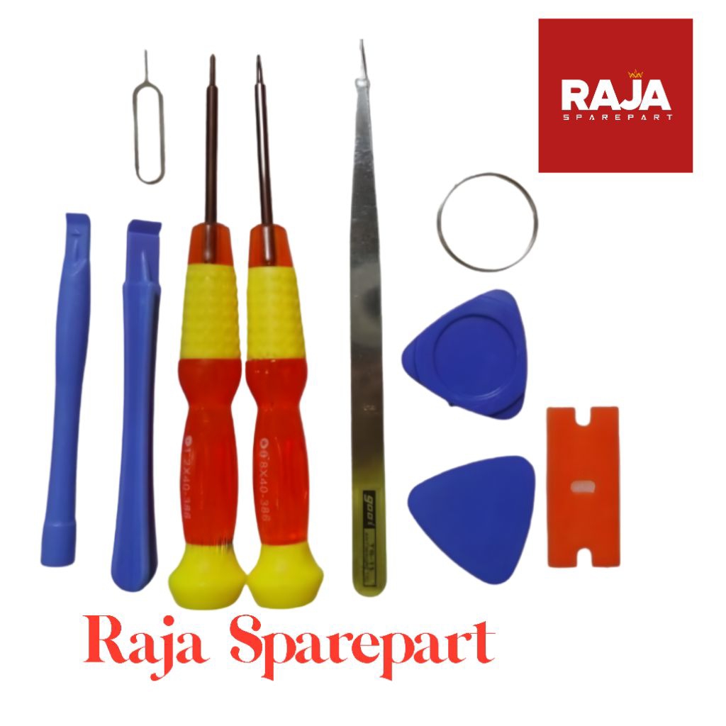 Jual ALAT SERVICE HP | OBENG SET + PINSET | TOOL SET 10 IN 1 | Shopee ...