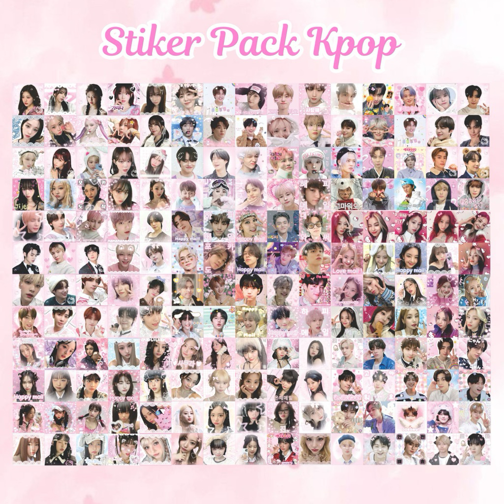 Jual Stiker Mail KPOP Freebies lucu isi 20 pcs | Shopee Indonesia