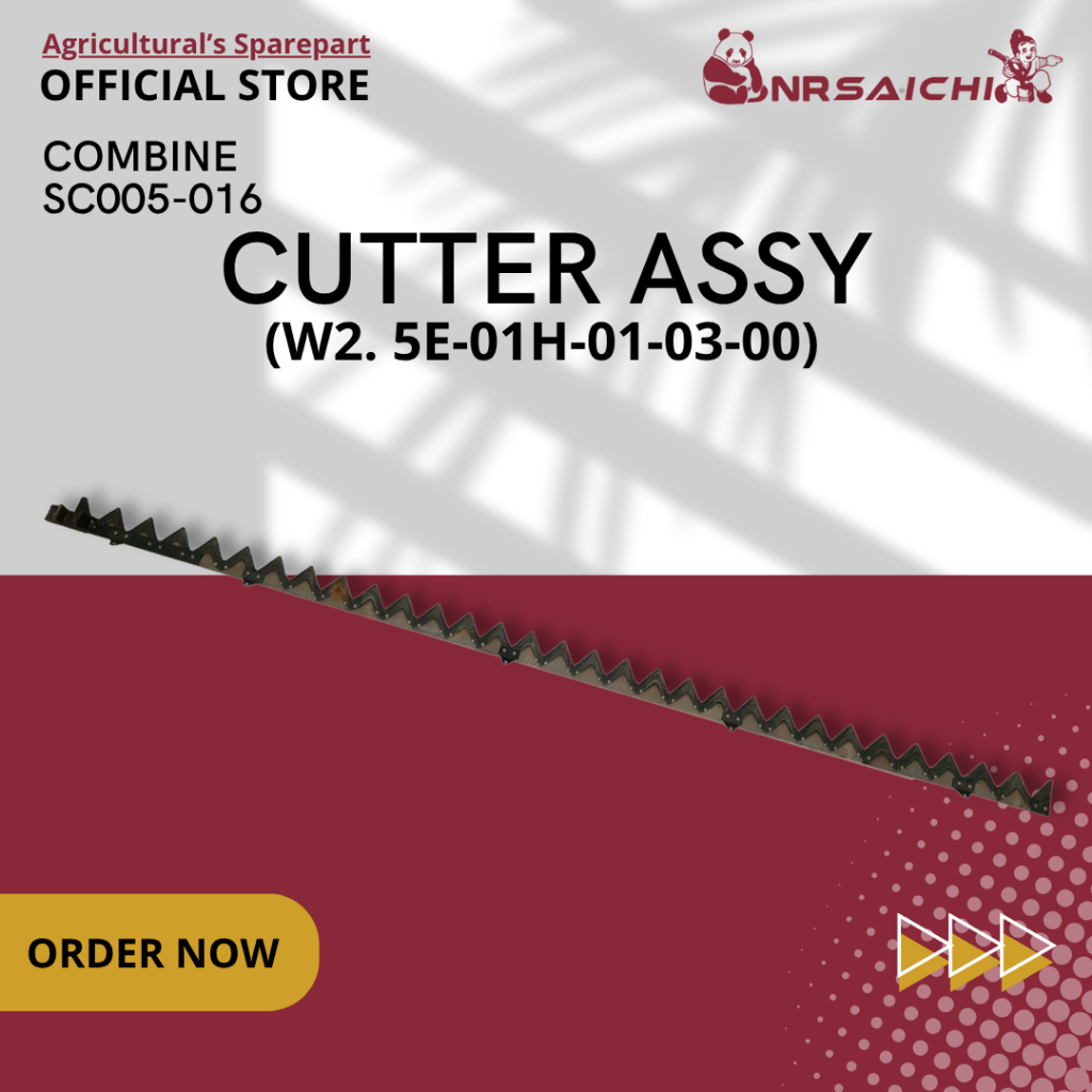 Jual Cutter Assy Pisau Set Combine Yanmar Kubota DC35 110 DC70 DC60 ...
