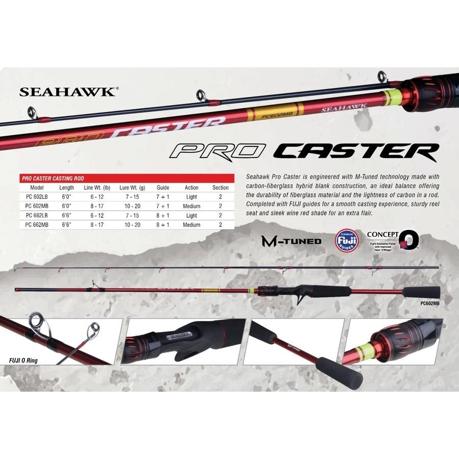 Jual JORAN SEAHAWK PRO CASTER BC 180 198 CM | Shopee Indonesia