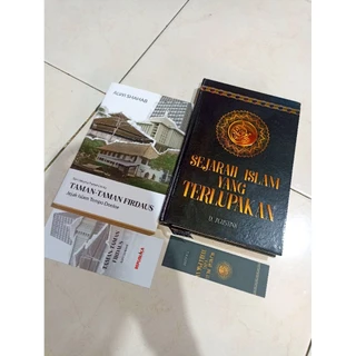 OBRAL BUKU MURAH ORIGINAL / BUKU SEJARAH / 1 PAKET 2 BUKU / SEJARAH ISLAM YANG TERLUPAKAN / TAMAN-TAMAN FIRDAUS / BEST SELLER / AGAMA / FILSAFAT / SASTRA / MOTIVASI ISLAM / D.AGUSTINA / ALWI SHAHAB / SEJARAH TEMPO DOELOE /