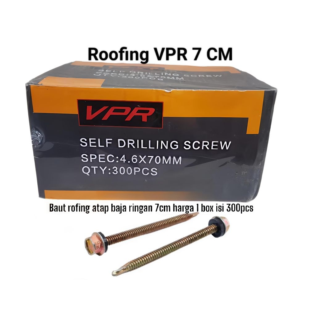 Jual ROOFING 7 CM / BAUT BAJA RINGAN VPR 12x70 / BAUT ROOFING VPR 12 x ...