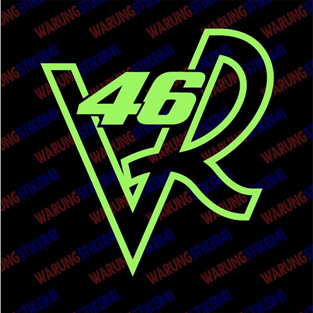 Jual stiker 46 rossi sticker cutting custom keren | Shopee Indonesia