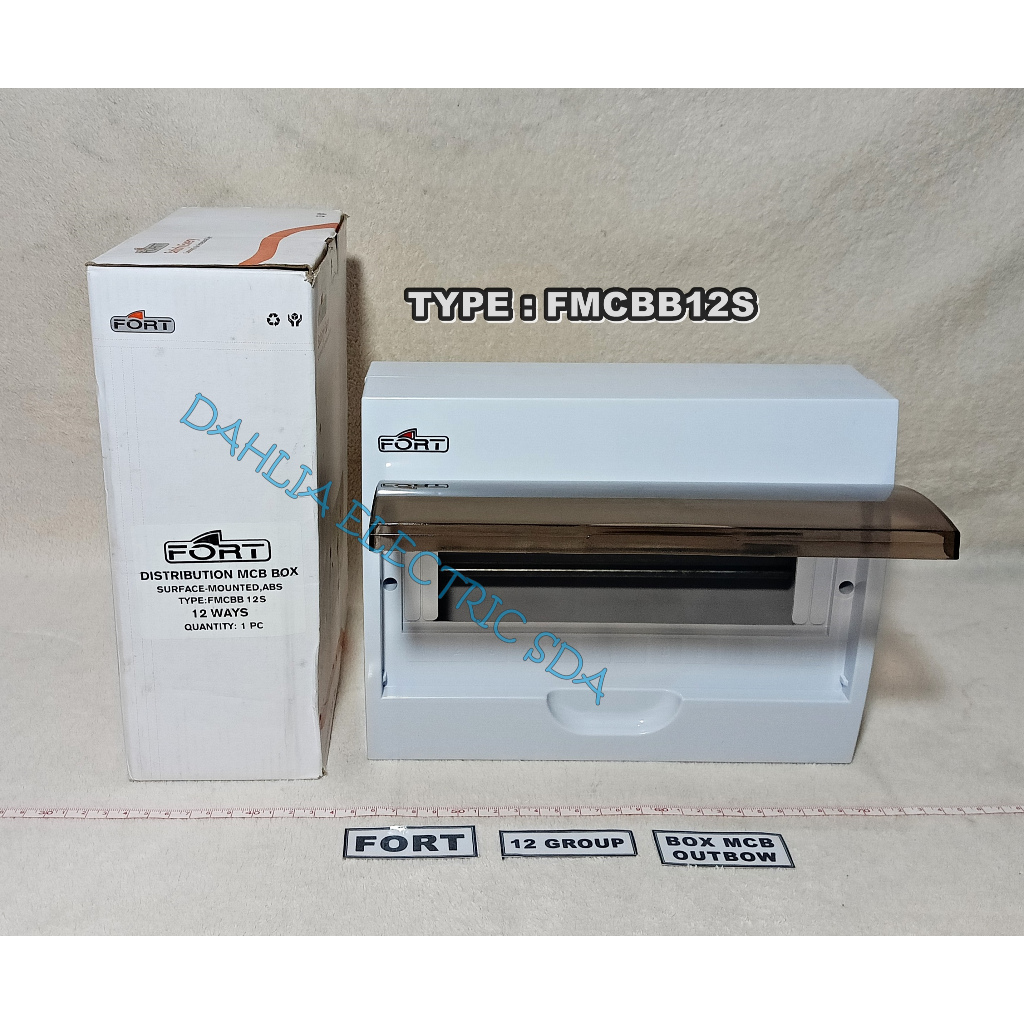 Jual BOX MCB 12 GROUP FORT FMCBB12S OUTBOW/SURFACE | Shopee Indonesia