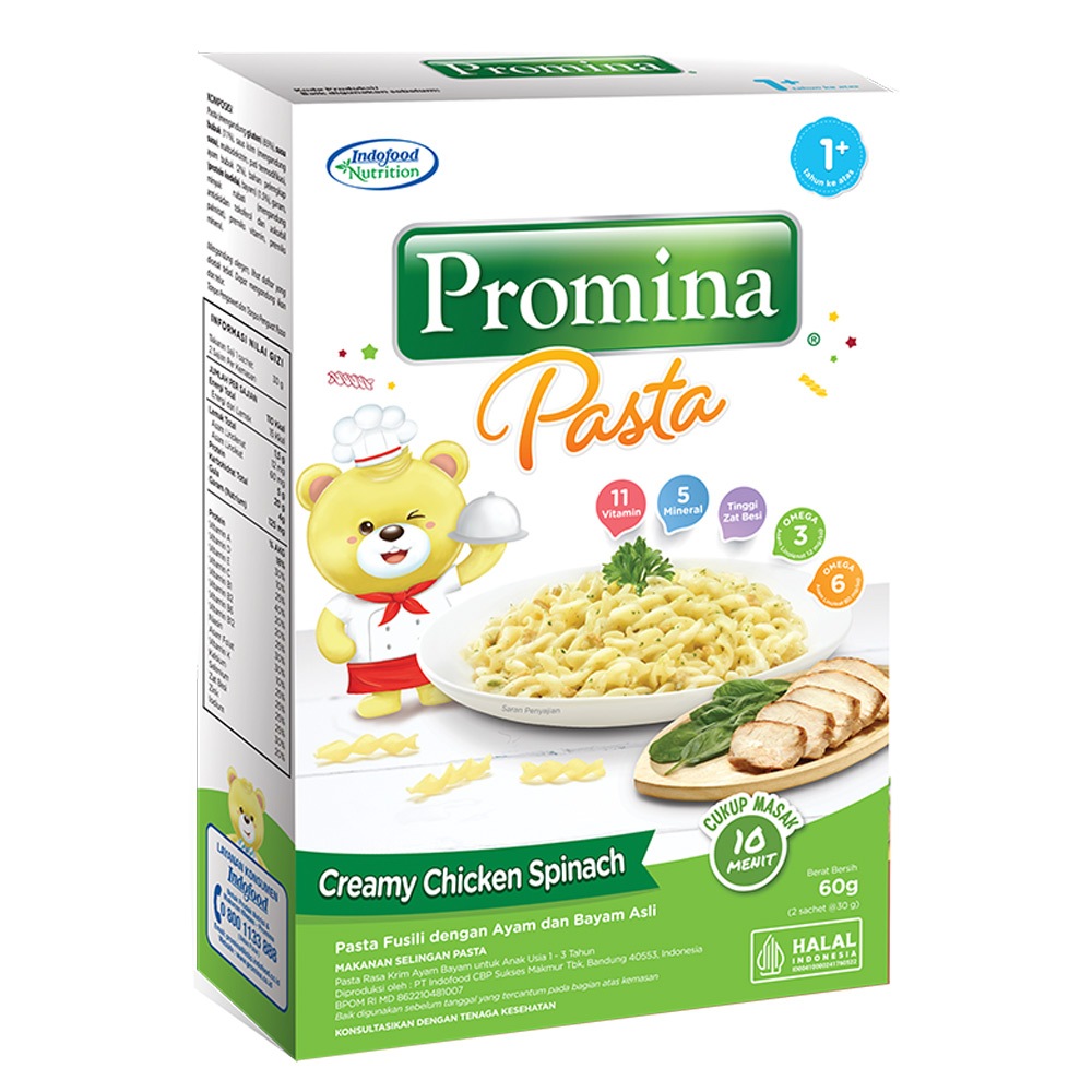Jual PROMINA PASTA 1+ ALL VARIAN | Shopee Indonesia