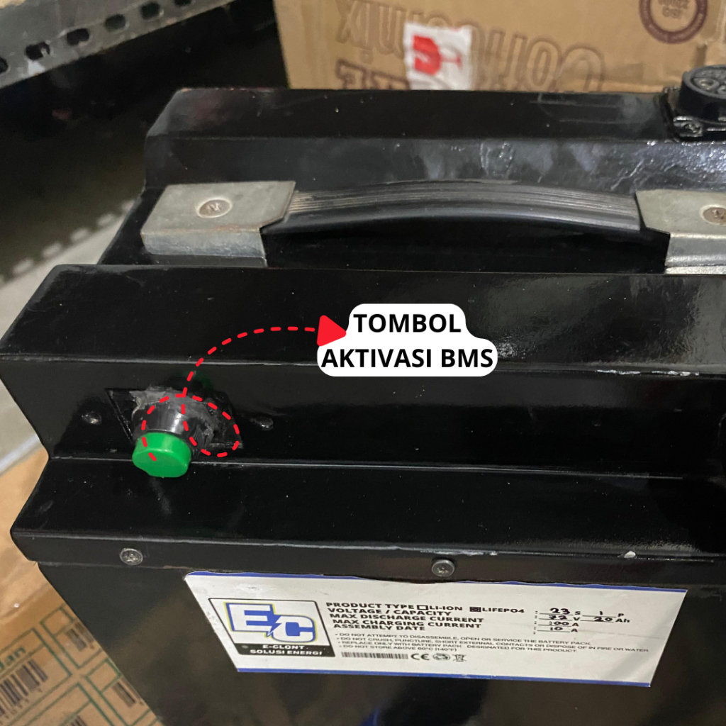Jual Baterai Pack Lifepo4 72V 20Ah 100A Molis Motor Listrik BOX VIAR Q1 ...