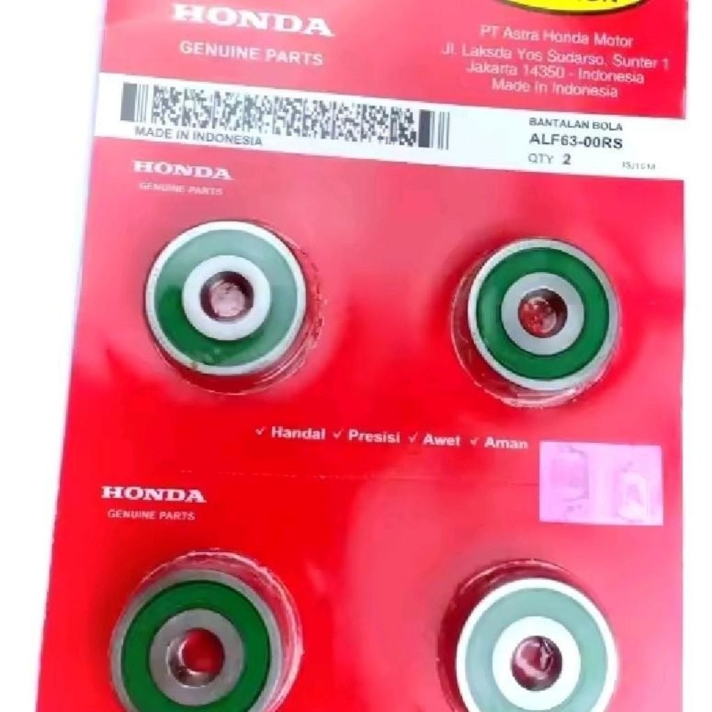 Jual Bearing Lahar Laher 6300 ALF63-00RS ISI 4 PCS untuk Semua Jenis ...