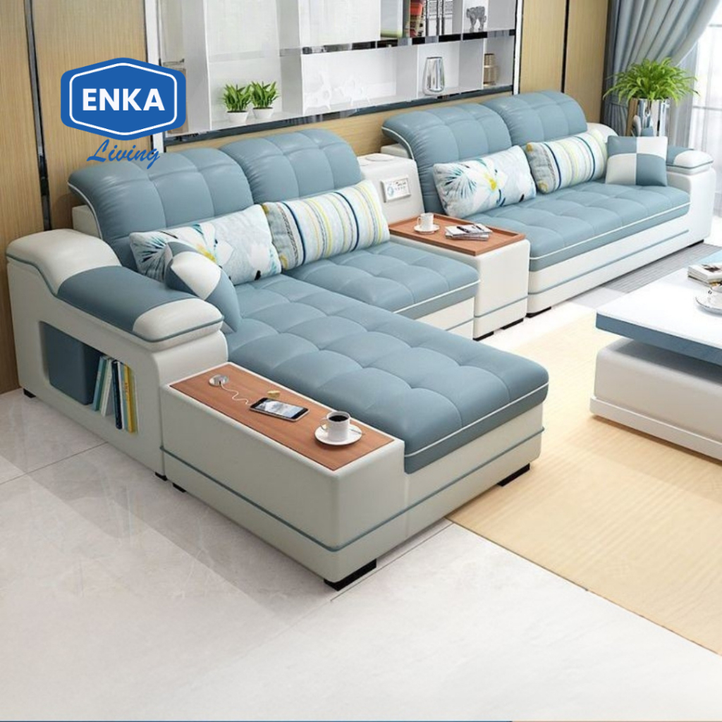 Jual Sofa Minimalis Letter L Console Box Model Terbaru Mewah | Shopee ...