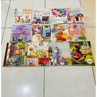 ( PROMO BUKU MURAH ORIGINAL  )BUKU KREASI / KETERAMPILAN / BONEKA DAN AKSESORI DARI BENANG WOL / KEMASAN KAIN / Obral Buku Kreasi / Keterampilan / Ketrampilan / Kerajinan / Penunjang
