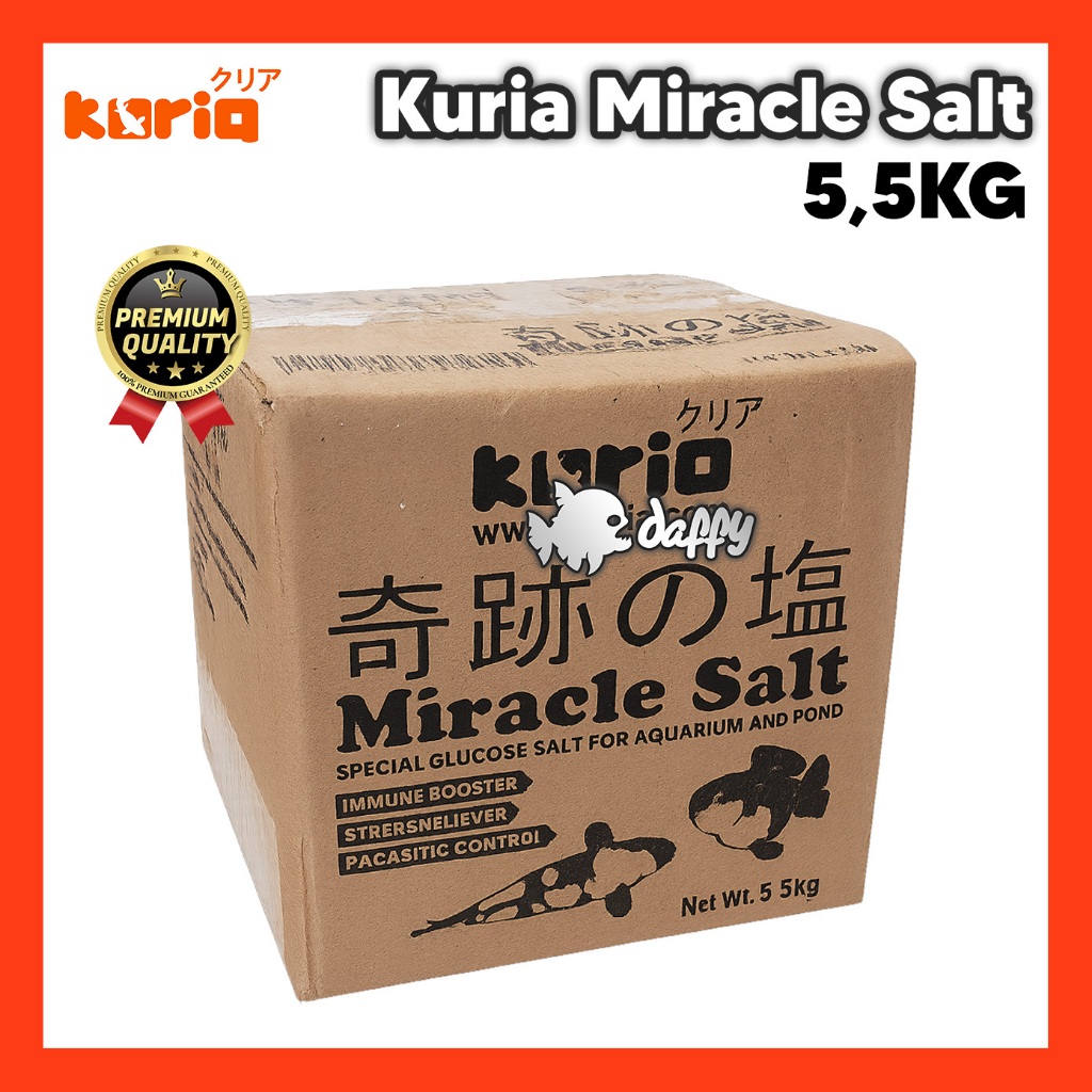 Jual Kuria Miracle Salt 5,5 KG Garam Ikan Immune Booster dan Anti ...