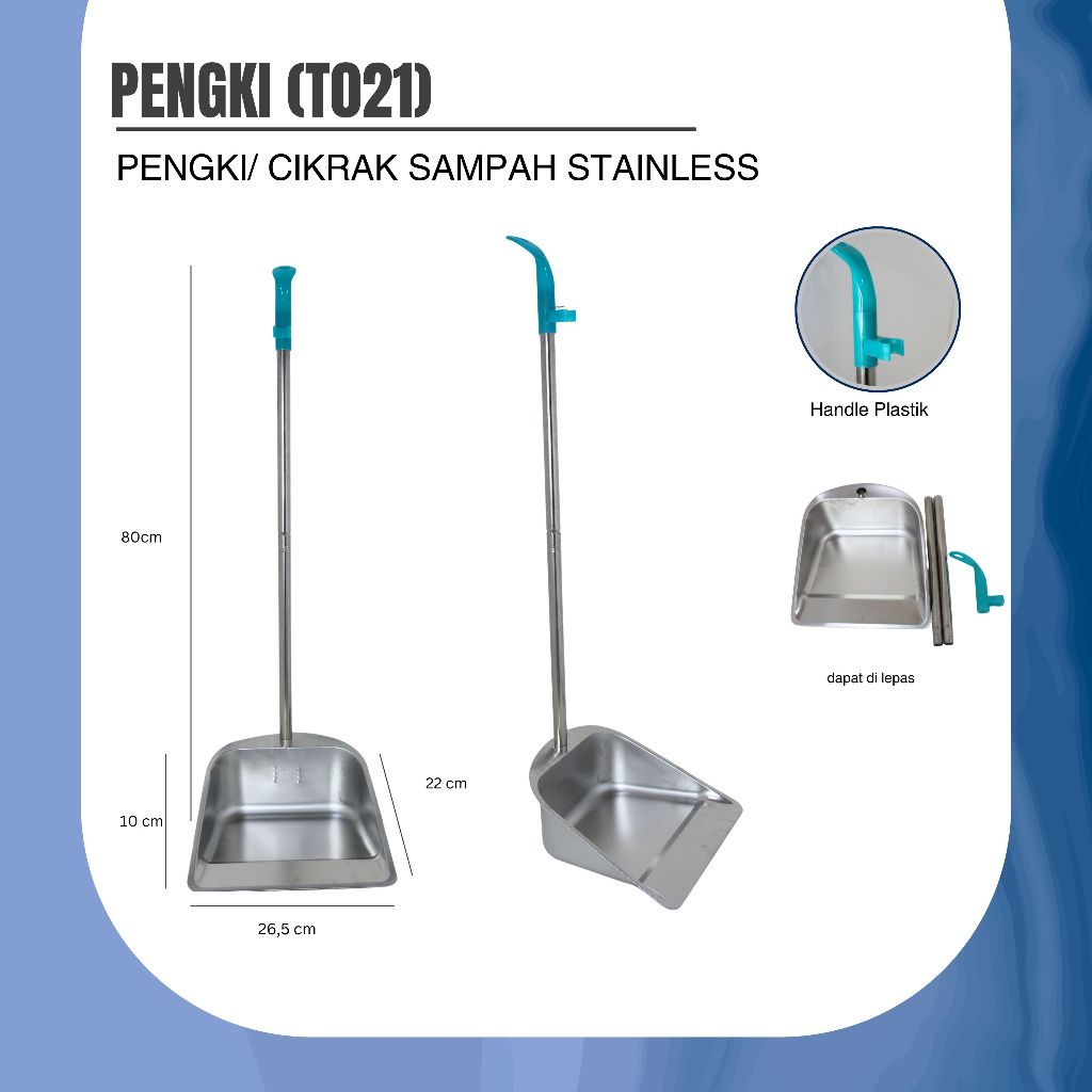 Jual SAPU SET STAINLESS PENGKY DAN SAPU TYPE T02163 | Shopee Indonesia