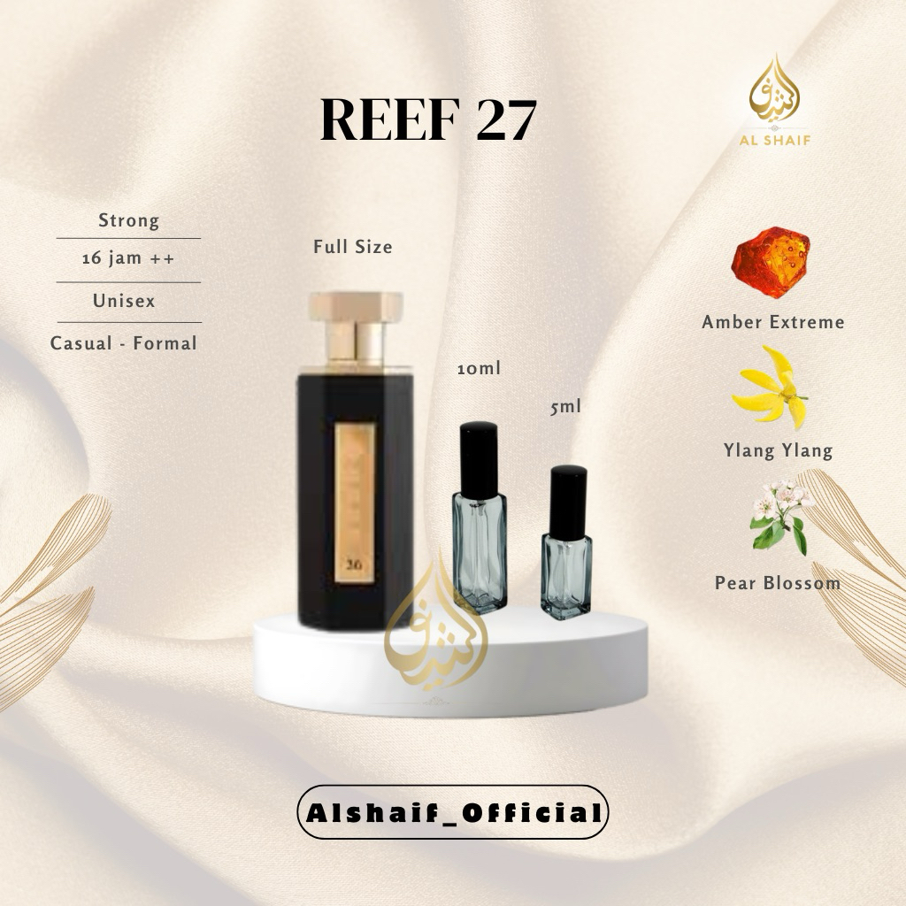 Jual Parfum Dcant Reef 27 Unisex 5ml & 10ml | Shopee Indonesia