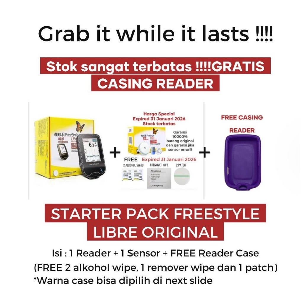 Jual Freestyle Libre Starter Kit | Shopee Indonesia