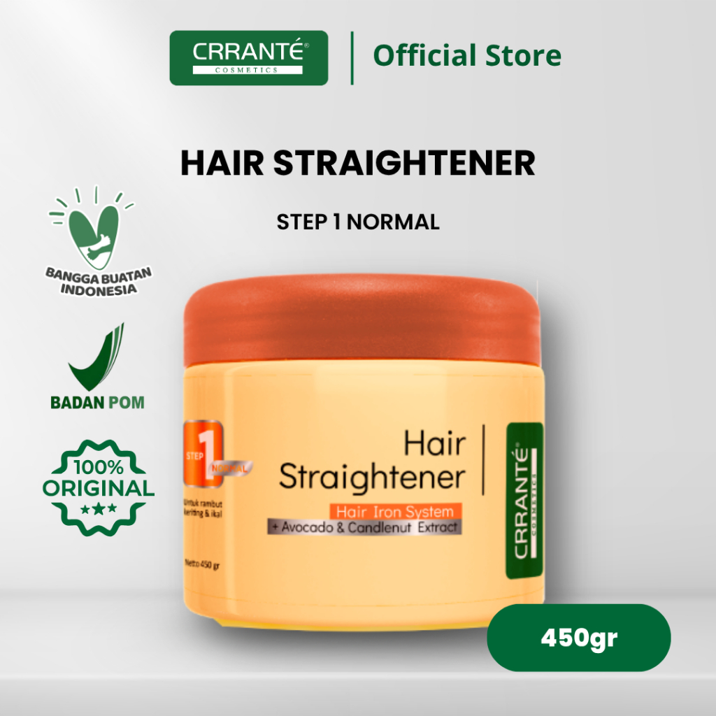 Jual Crrante Hair Straightener Normal Step 1 - 450gr | Shopee Indonesia