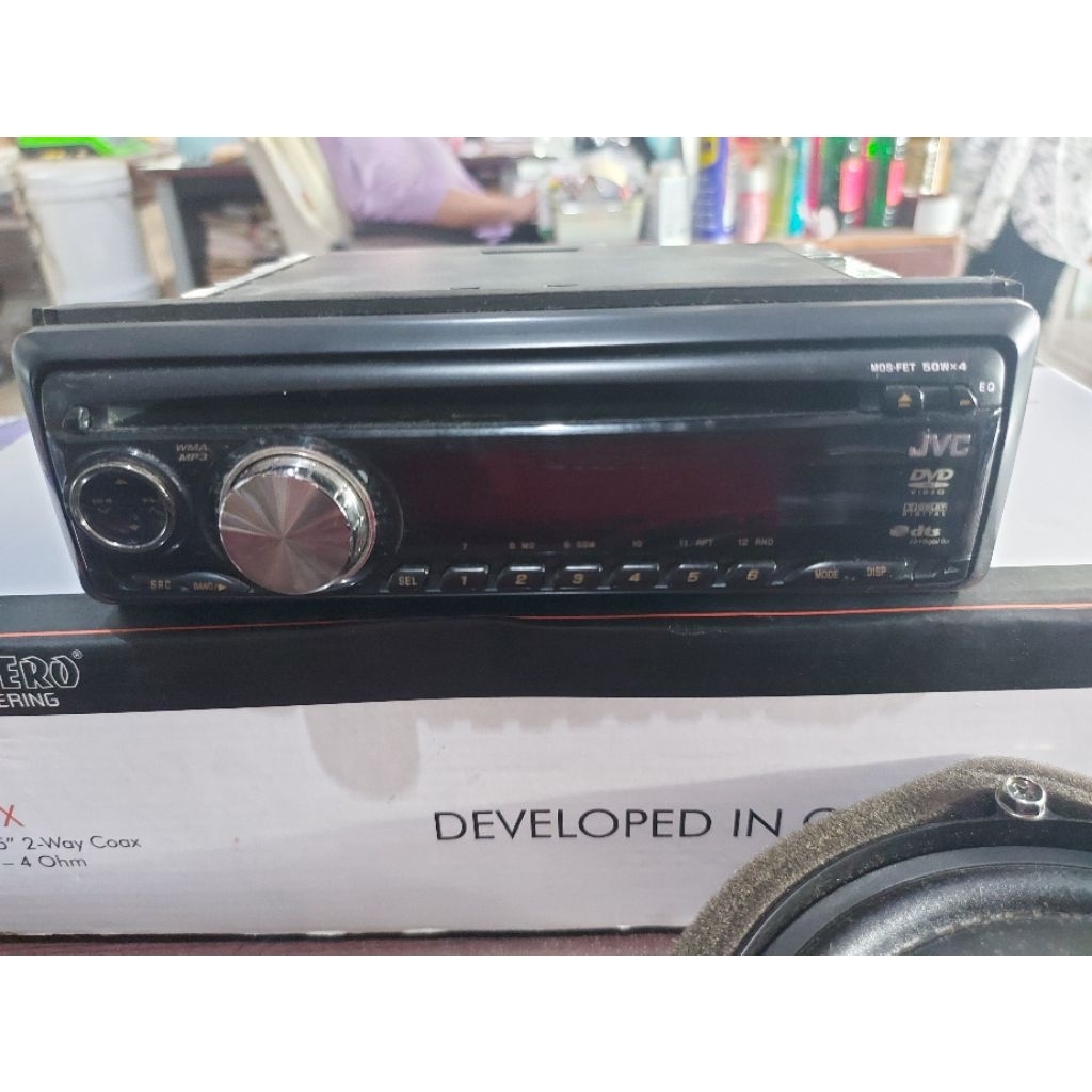 Jual Head Unit JVC KD-DVH426 + Speaker(2 pcs) | Shopee Indonesia