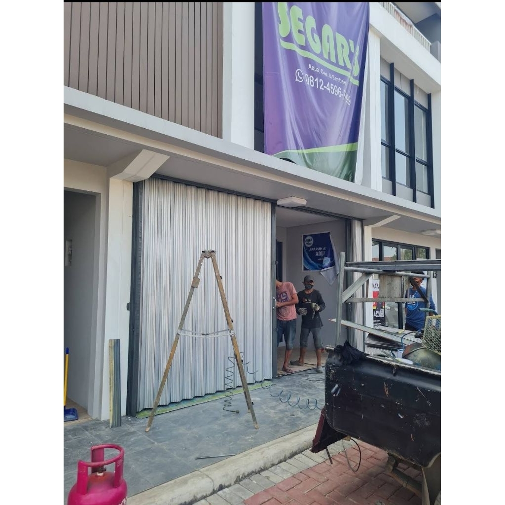 Jual rolling door gulung, folding gate sliding door, pintu ruko, pintu ...