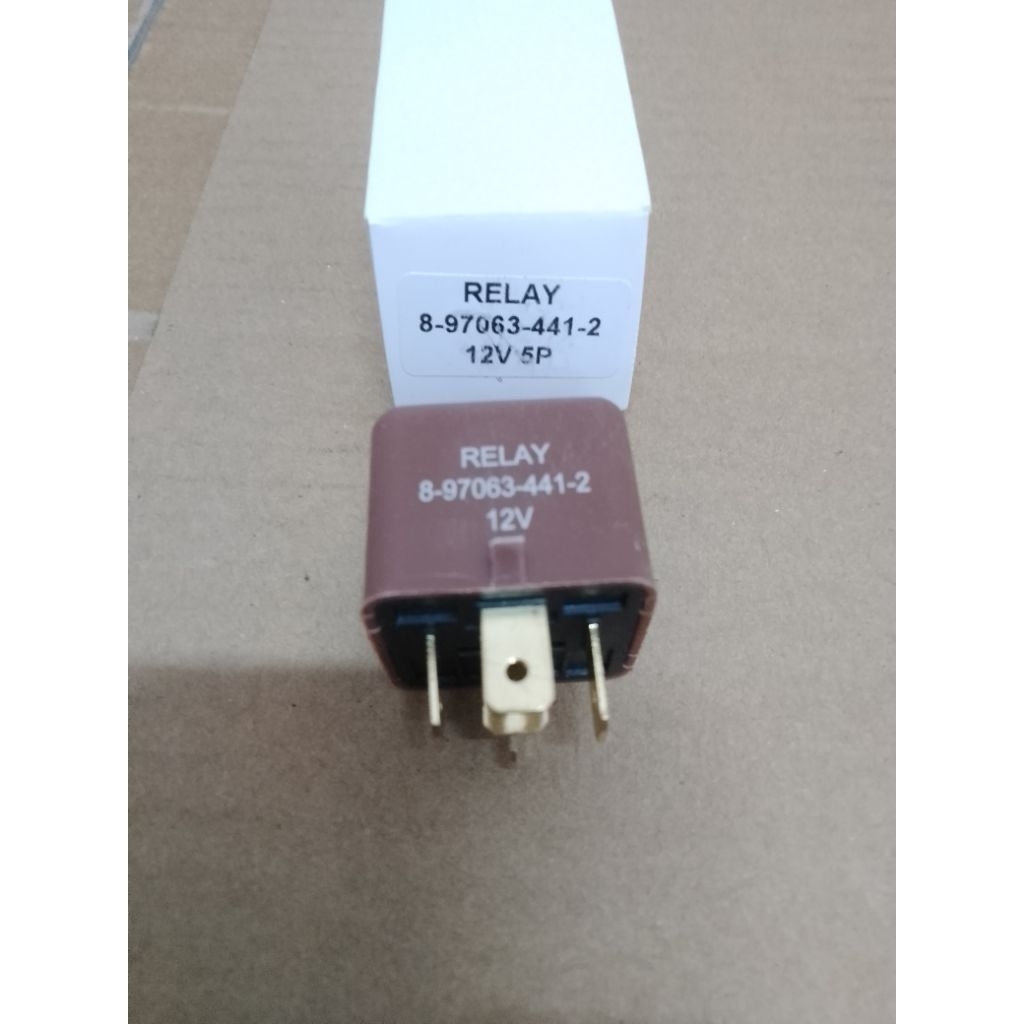 Jual RELAY CHARG WARNING 12V-5PIN ISUZU PANTHER TURING (BROWN) | Shopee ...