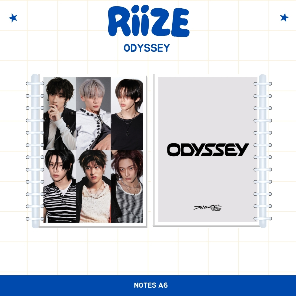 Jual A6 NOTES RIIZE ODYSSEY BUKU NOTE NOTEBOOK KPOP UNOFFICIAL SHOTARO ...