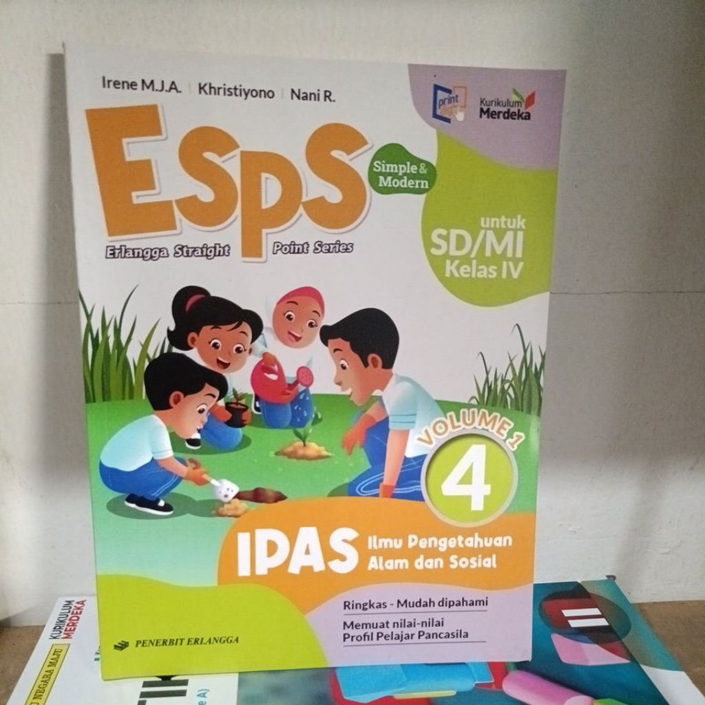 Jual buku esps ipas ilmu pengetahuan alam dan sosial untuk SD kelas 4 ...