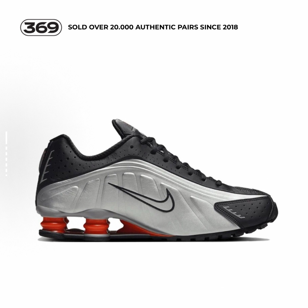 Jual Nike Shox R4 Black Metallic Silver | Shopee Indonesia