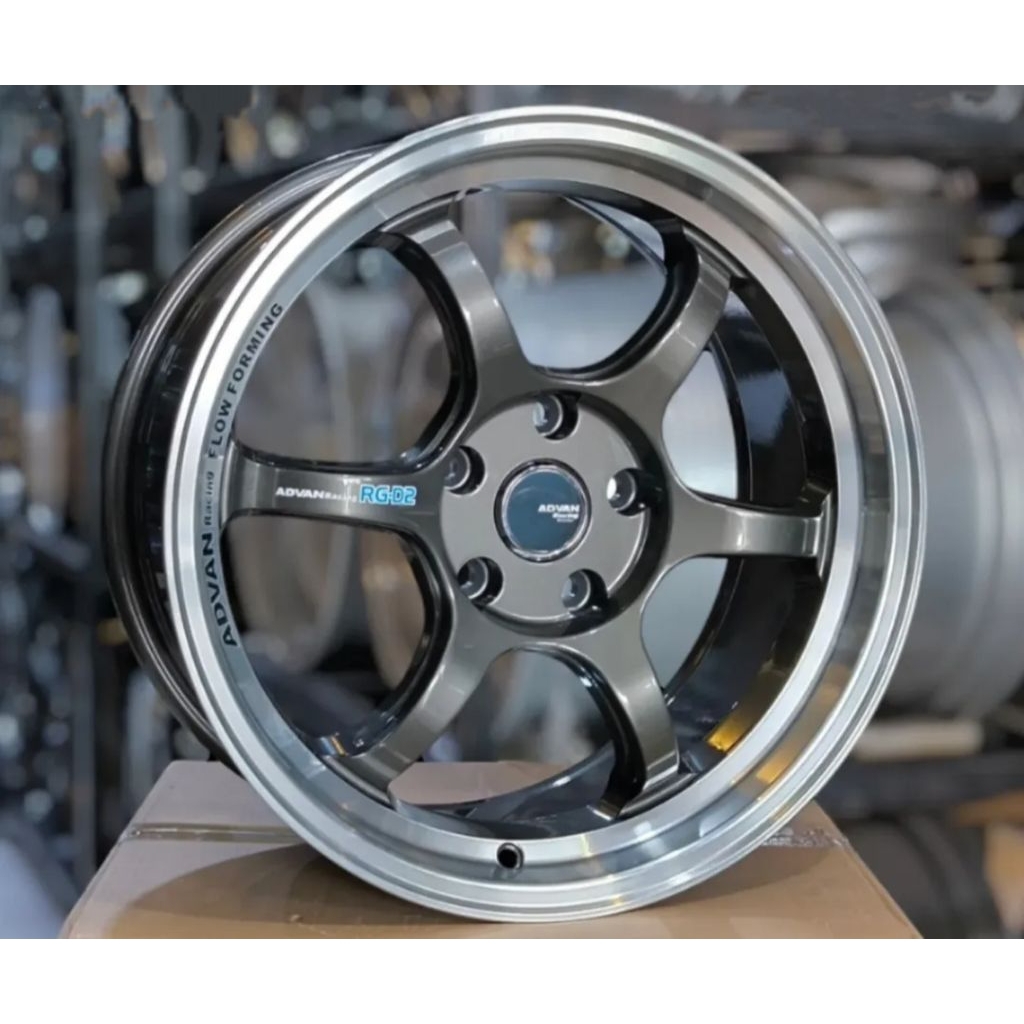 Jual velg racing r17 ADVAN RG D2 FLOW FORMING LEBAR 8 ET 35 velg mobil ...