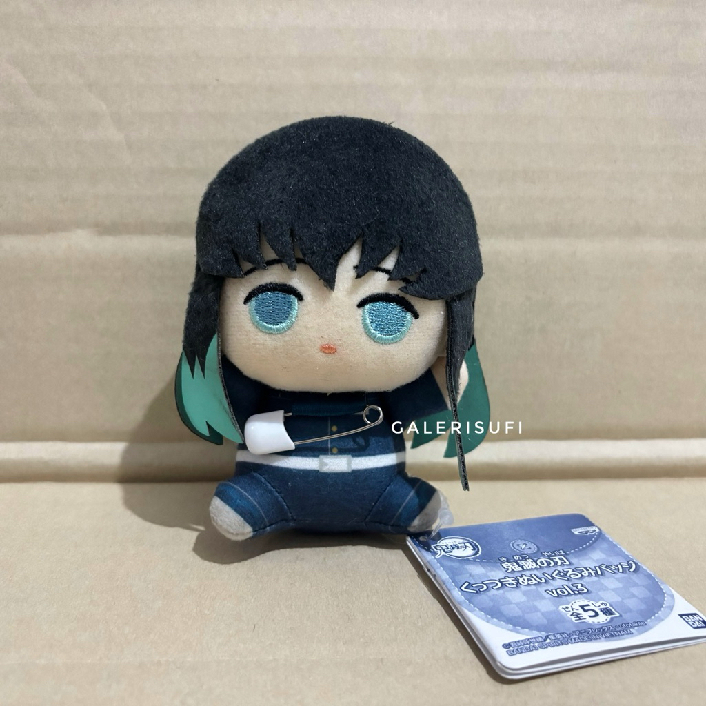Jual [ Demon Slayer ] Muichiro Tokito Sticky Plush Badge | Shopee Indonesia
