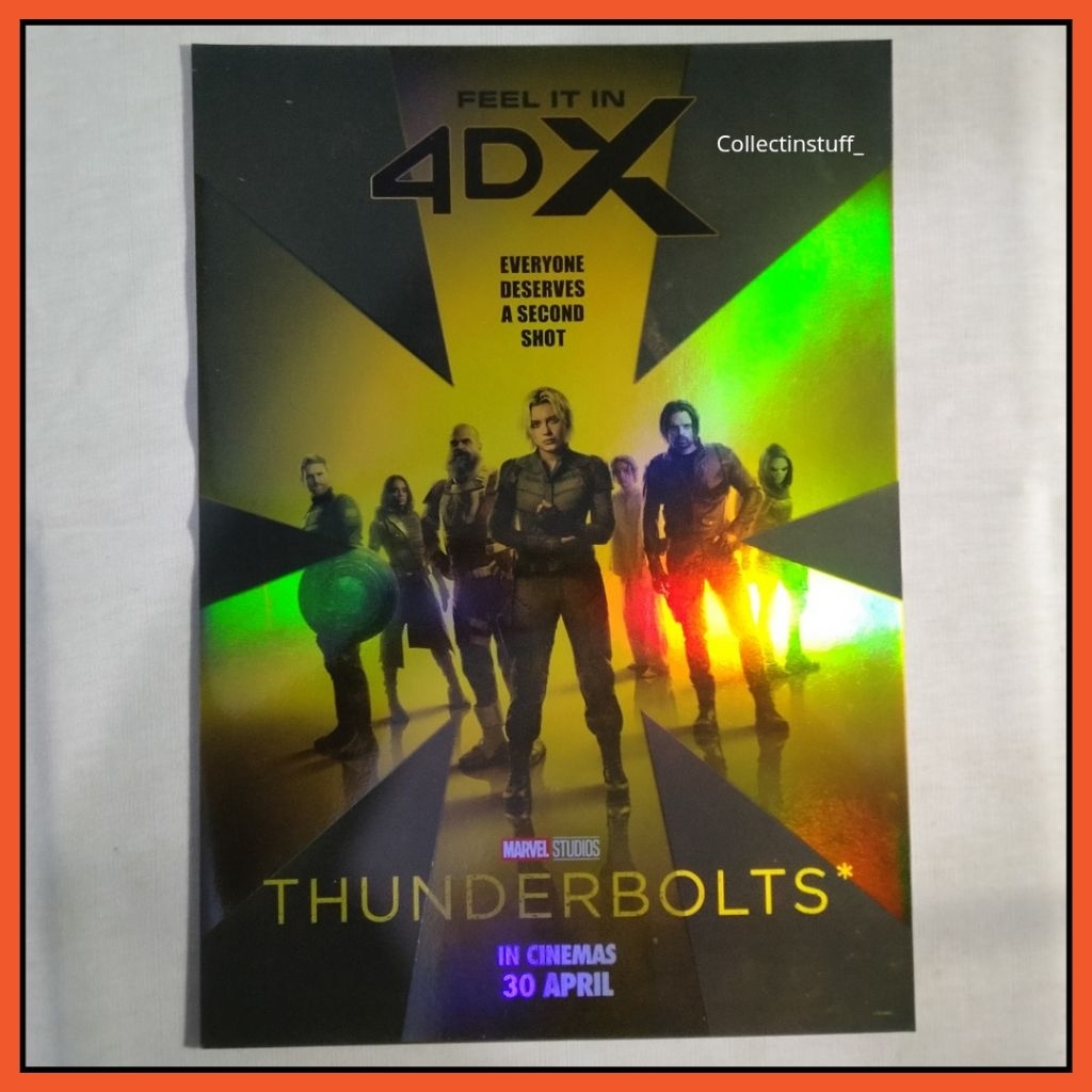 Jual [READY STOCK] Poster Marvel Studios Thunderbolts* 4DX (Official ...