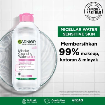 GARNIER Micellar Cleansing Water Pink 50ml 125ml 400ml