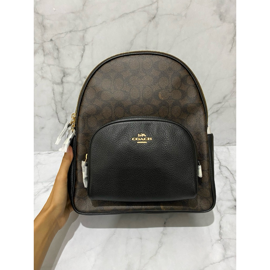 coach backpack indonesia COACH COURT BACKPACK 6495 SIZE 31X26 TAS RANSEL WANITA COACH