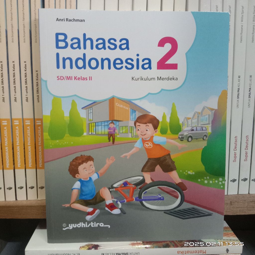 Jual Buku Bahasa Indonesia Kelas 2 SD Kurikulum Merdeka Yudhistira ...