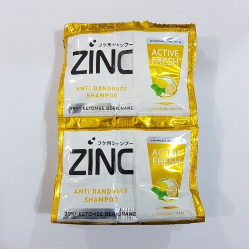 Jual Zinc Anti Dandruff Shampoo Perawatan Rambut Rontok | Shopee Indonesia