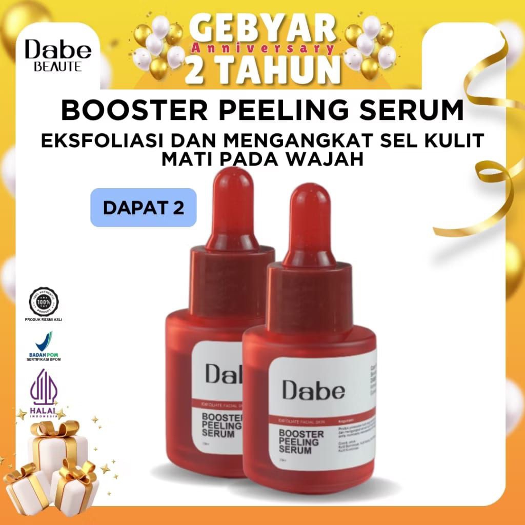 Jual BOOSTER FEELING BRIGHTENING SERUM DABE BEAUTE | Shopee Indonesia