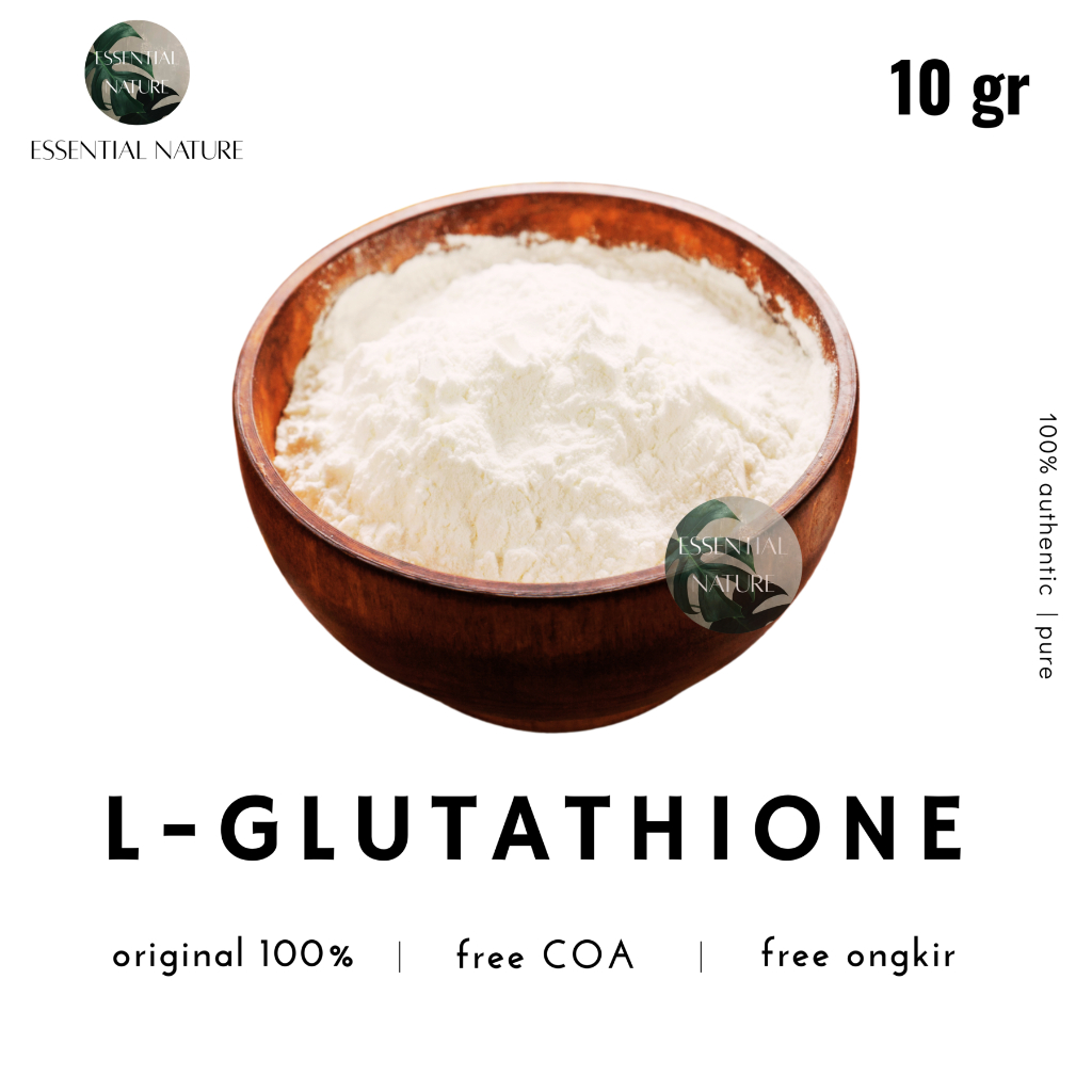 Jual Glutathione Reduced 99% 10gr FREE COA Food Grade Glutation Pemutih  Kulit Krim Toner Lotion Wajah USP | Shopee Indonesia