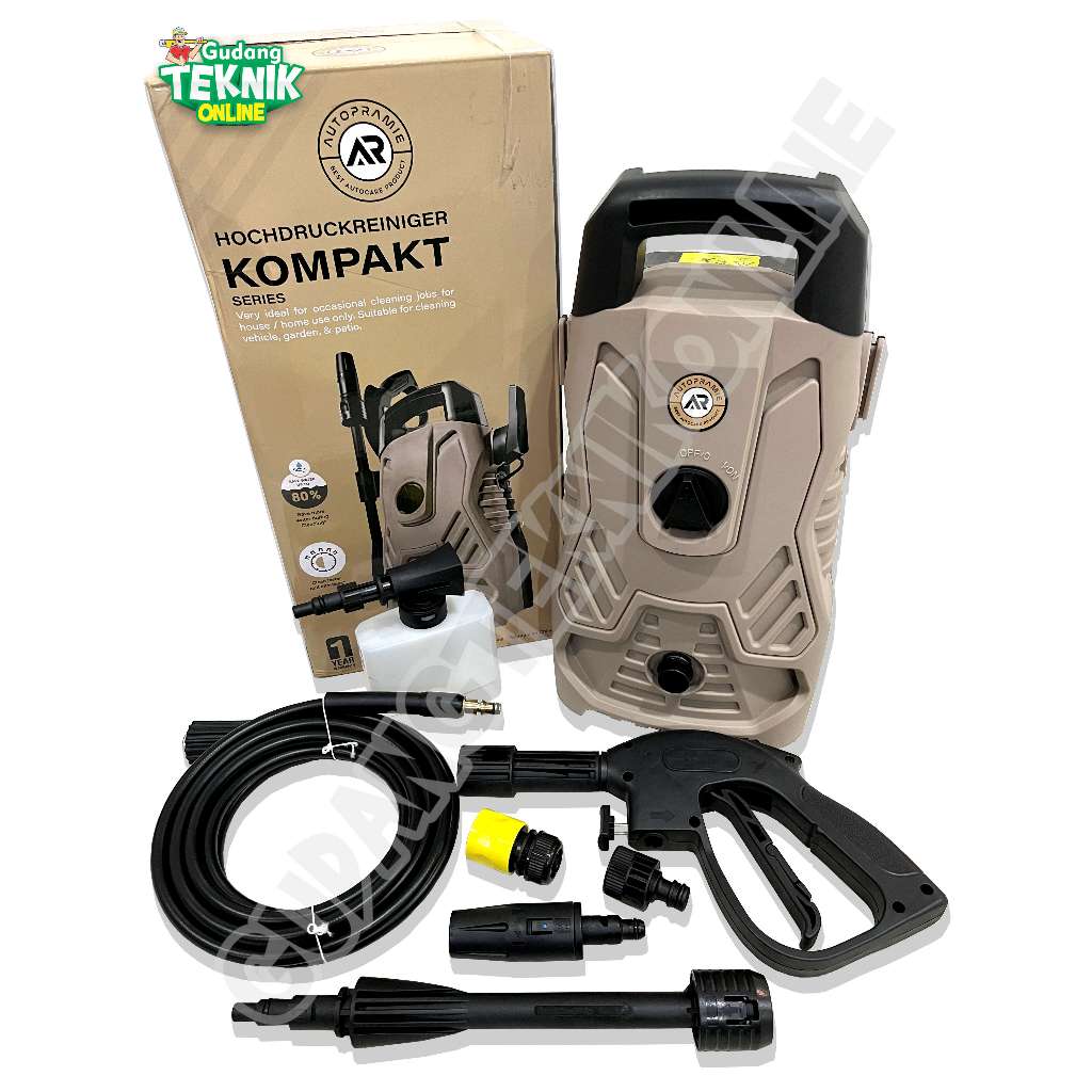 AUTOPRAMIE Mesin Jet Cleaner AUTOPRAMIE AP-JC7000 Listrik 700W / Mesin Cuci Steam Motor Mobil Semprotan Cuci High Pressure Washer AP JC700 AUTOPRAMIE