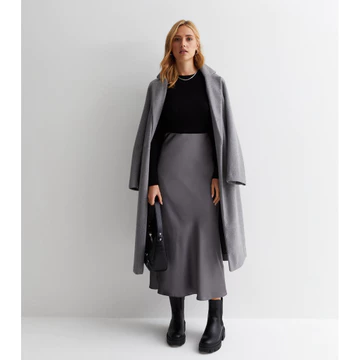 ROUIE Zatta Skirt Satin Skirt Maxi Rok Satin Silk High Quality Rok Satin Duyung Size Lengkap S