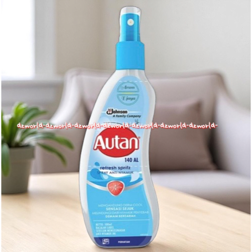 Jual Autan 100ml Refresh Spritz Spray Cair Anti Nyamuk Autan Spray Obat ...