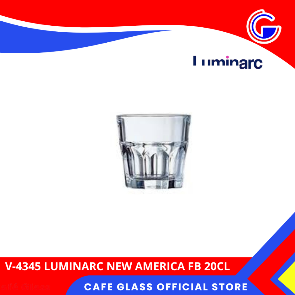Gelas Kaca Aesthetic Luminarc 20 Cl - V-4345 Gelas Gibraltar