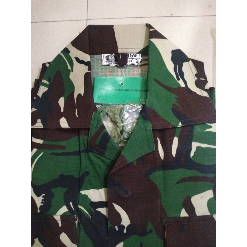 Jual Baju PDL panca prima ORI jatah TNI AL | Shopee Indonesia