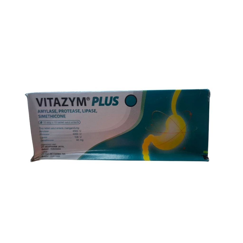 Jual VITAZYM PLUS BOX ISI 100TAB | Shopee Indonesia