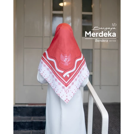 Detail Jahitan Kerudung Kemerdekaan