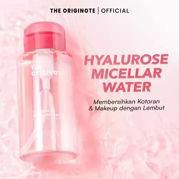 3 Pcs The Originote Micellar Water 300ml Hyalurose – Micellar Cleansing Water Makeup Remover