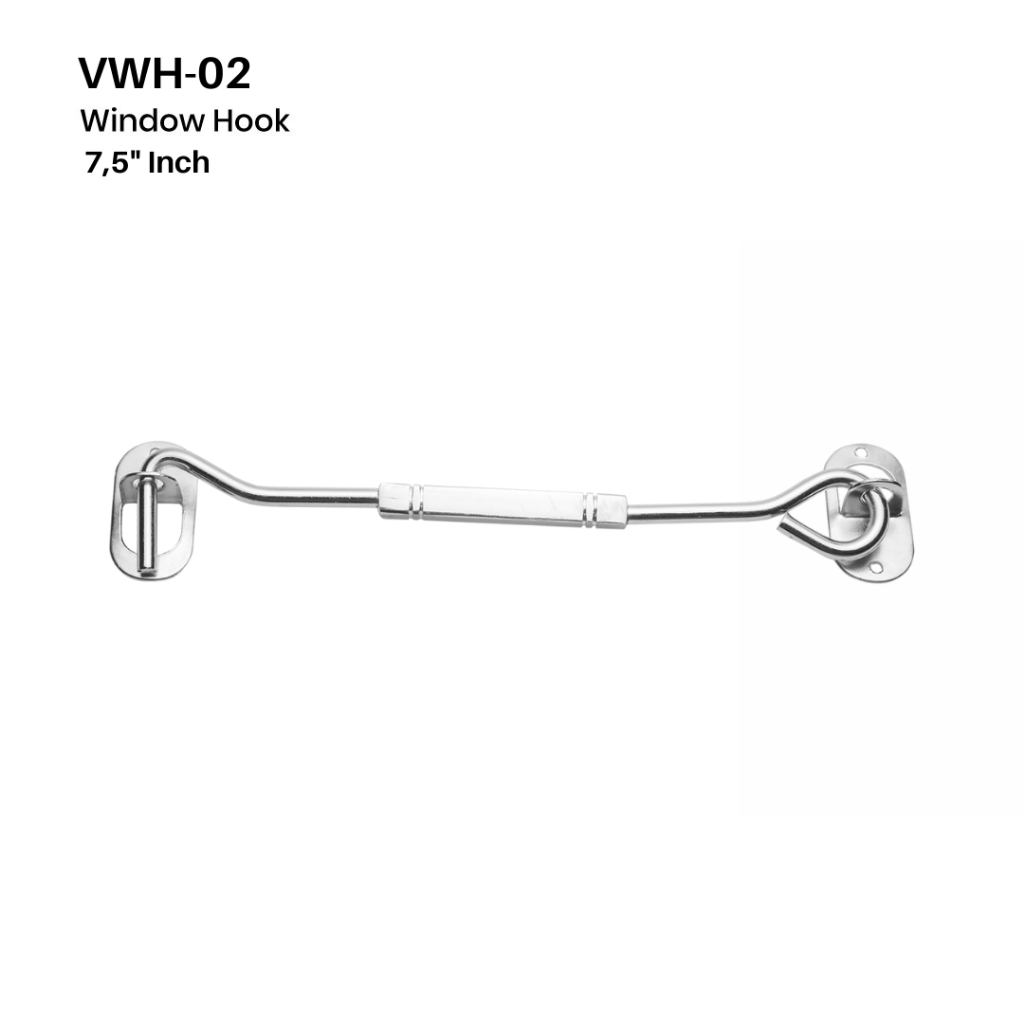 Jual Hak Angin Pengait Penahan Jendela Window Hook Bulat dan Kotak ...