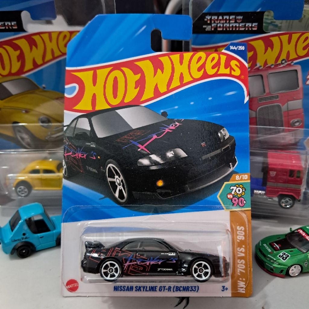 Jual HotWheels Nissan skyline gt-r bcnr33 HKS- Hot Wheels Nissan ...