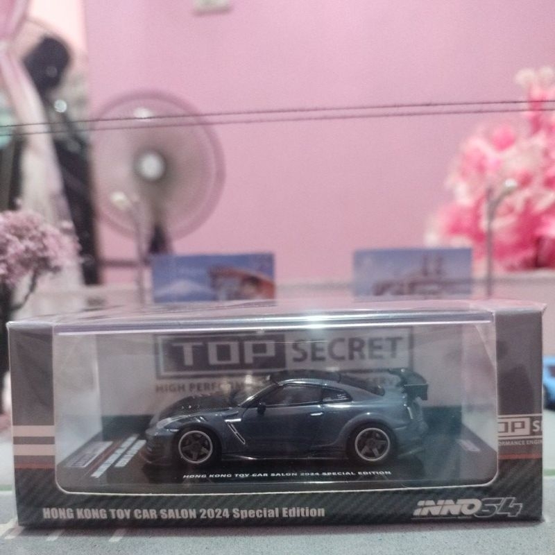 Jual Inno64 Nissan gt-r (r35) Top Secret Hong Kong Toy Car Salon ...