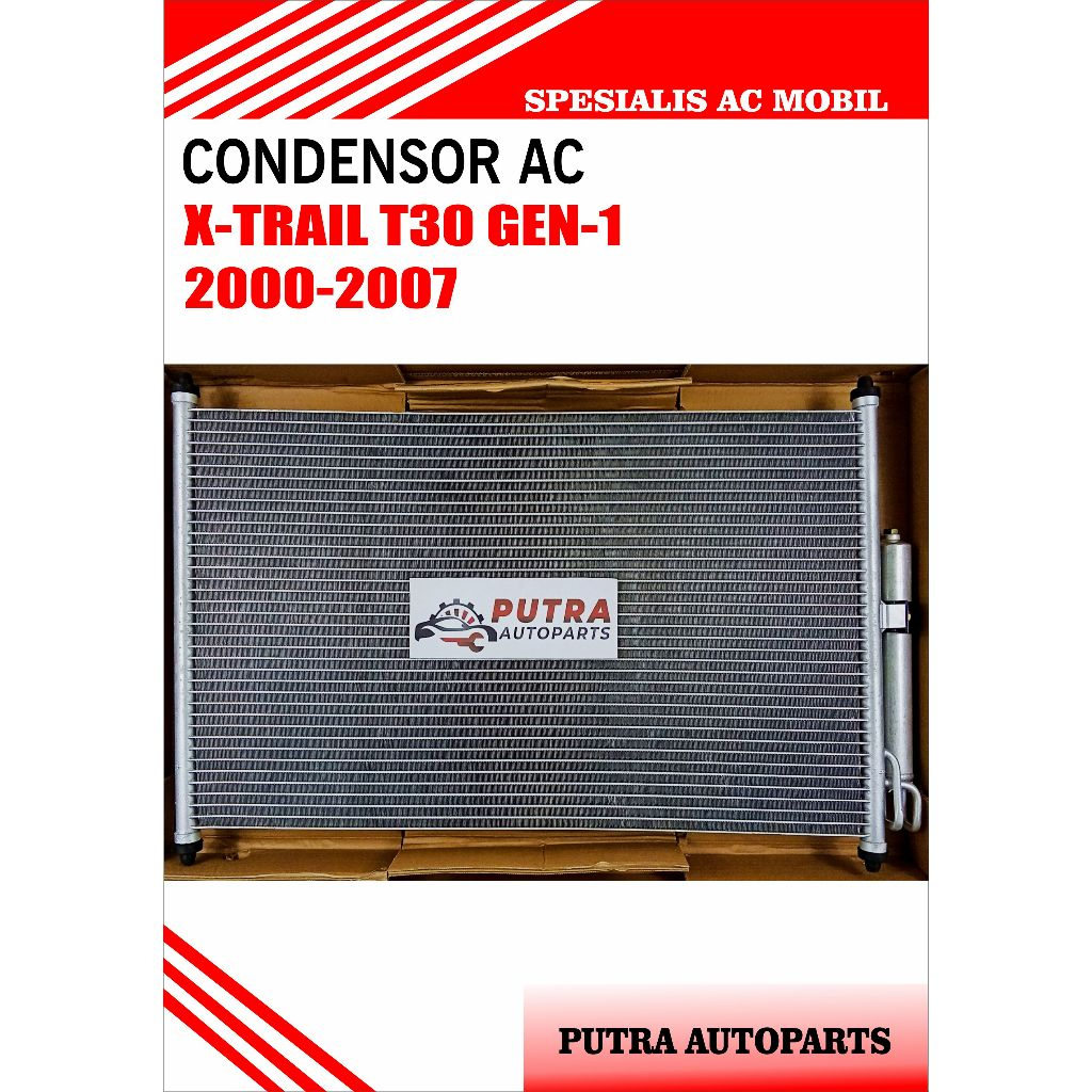 Jual CONDENSOR AC MOBIL X-TRAIL T-30 GEN-1 2000-2007 (STALL JBL-0711 ...
