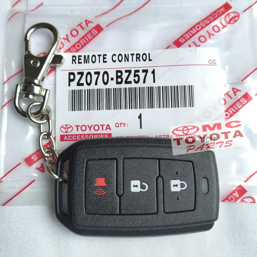 Jual Remote Remot Alarm / Control Original All New Avanza Veloz PZ070 ...